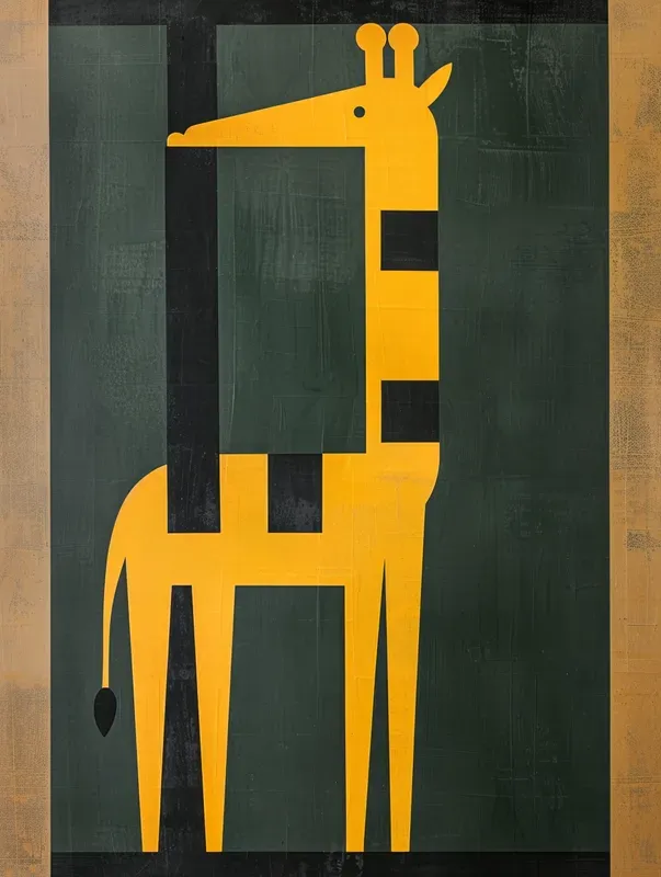 Abstract Animal Paintings