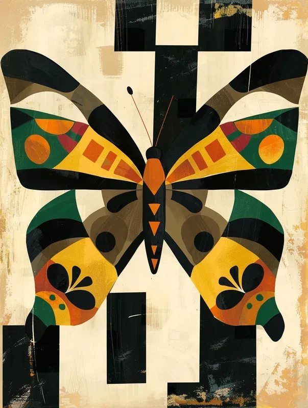 Abstract Animal Paintings