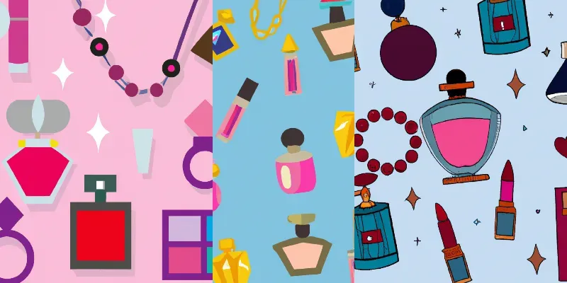 Cute Cartoon Jewelry Patterns generated by undefined