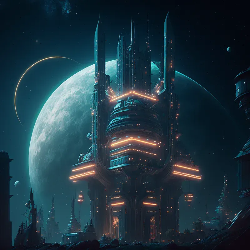Futuristic Sci-fi 3D Renders