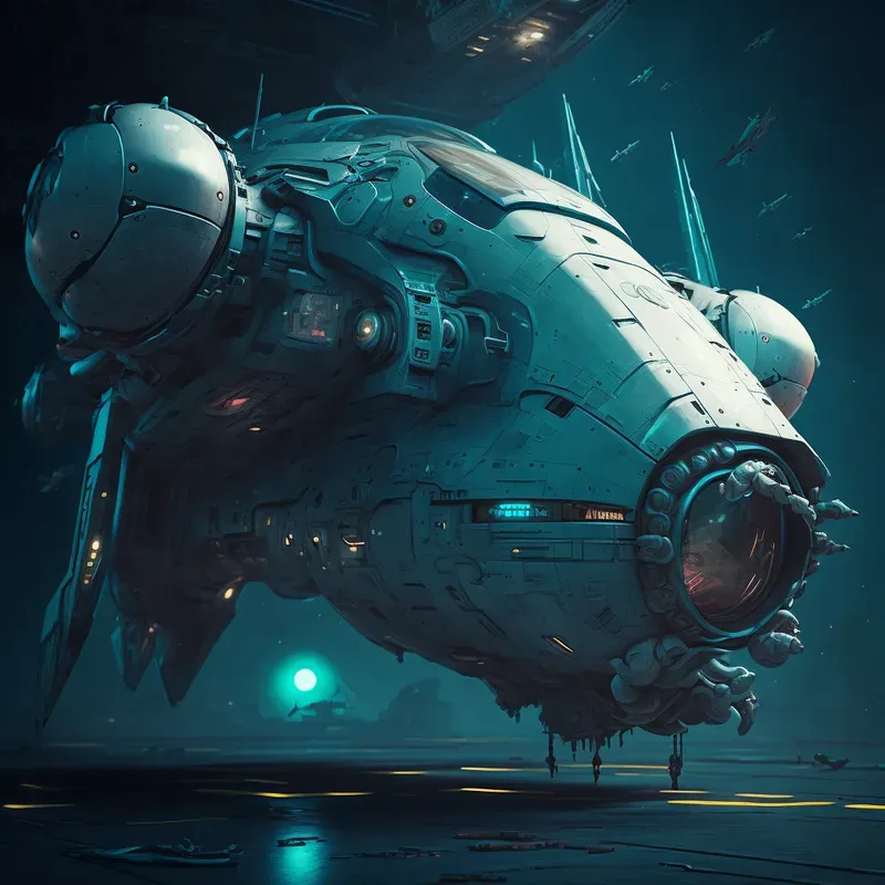 Futuristic Sci-fi 3D Renders