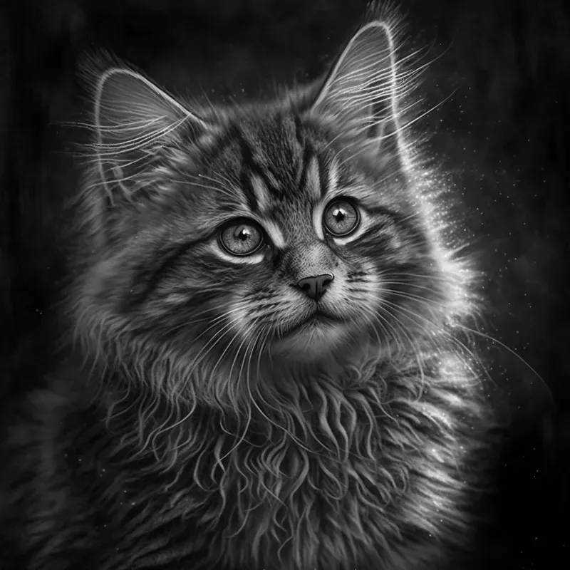 Artistic Charcoal Drawings