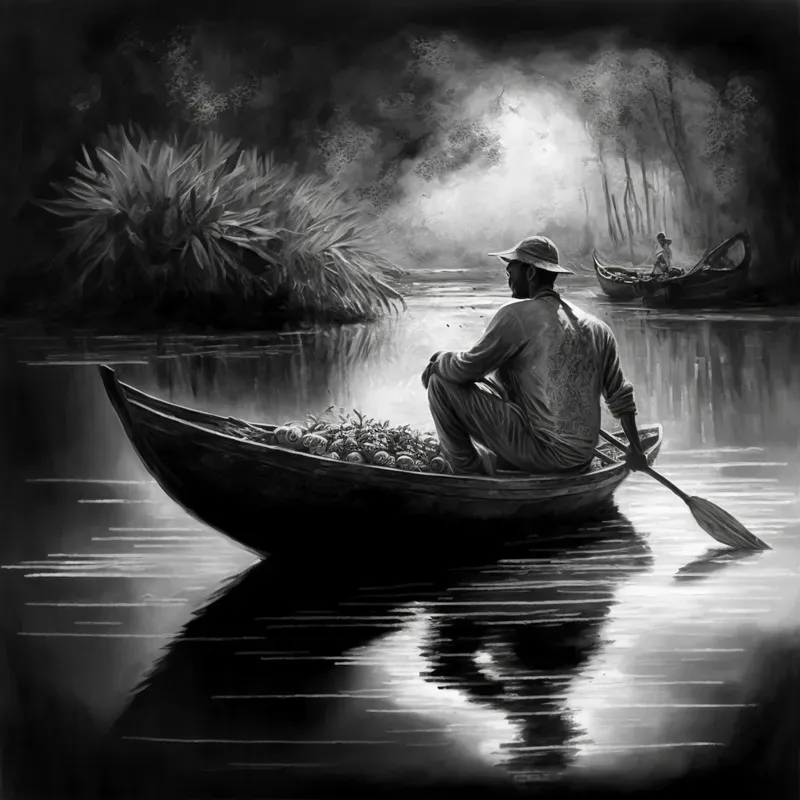 Artistic Charcoal Drawings