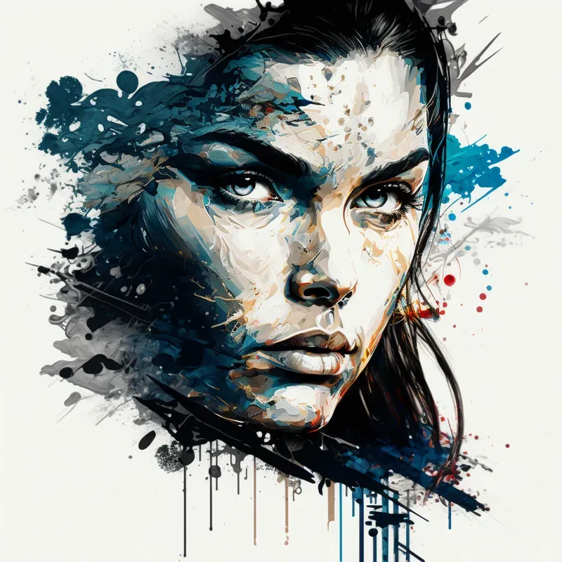 Artistic Inked And Calligraphy Scenes