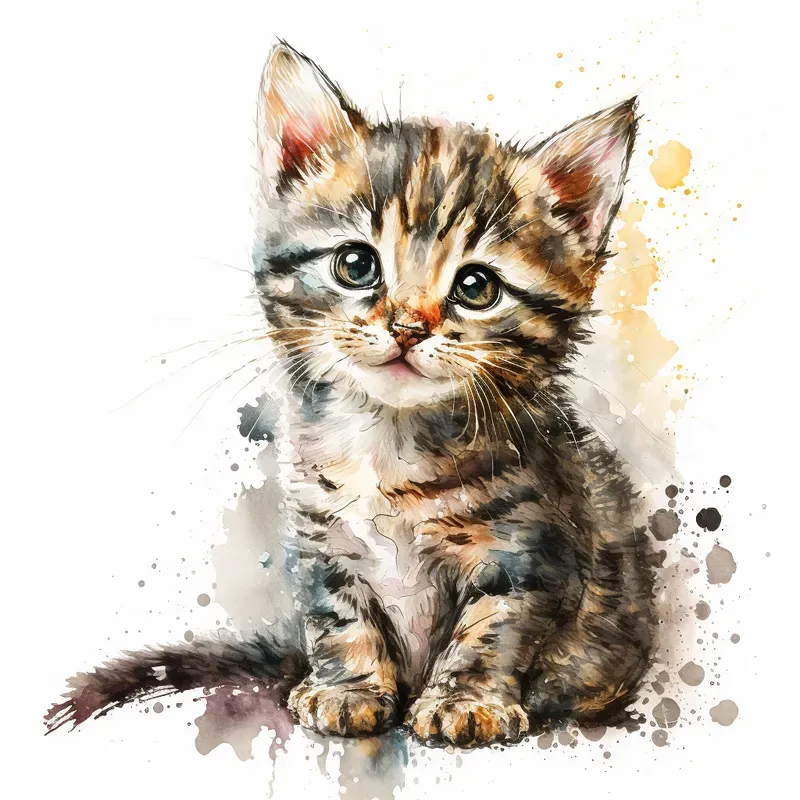 Watercolor Baby Animals