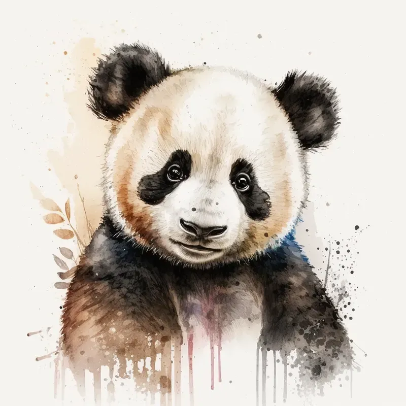 Watercolor Baby Animals
