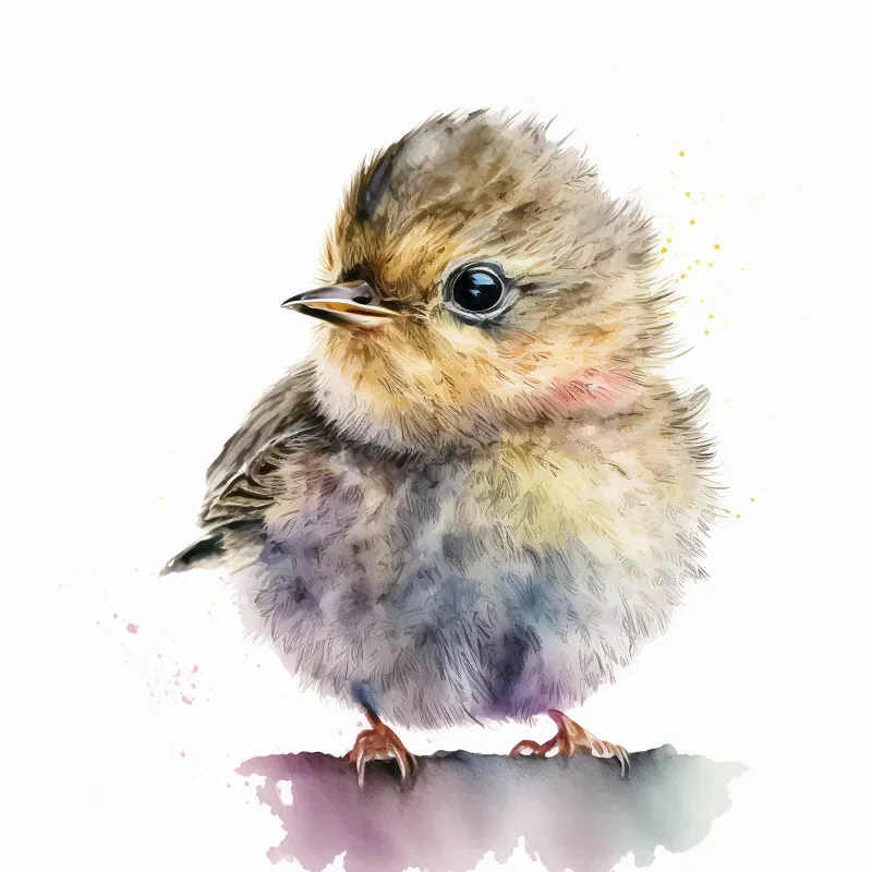 Watercolor Baby Animals