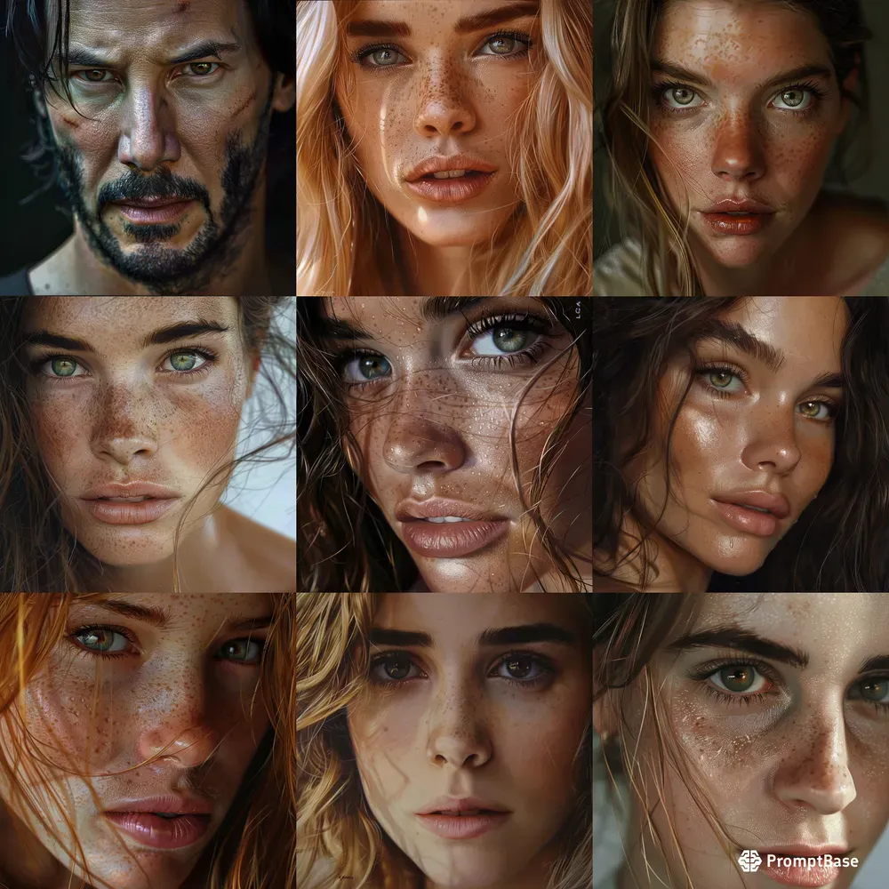 Textured Skin Photographs