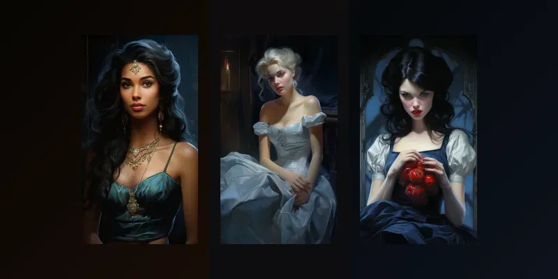 Darkly Real Princesses generated by undefined