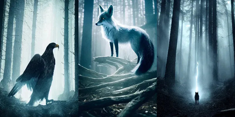 Mystical Forest Animal generated by undefined