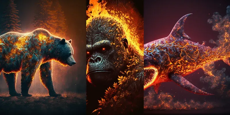 Fire Creatures generated by undefined