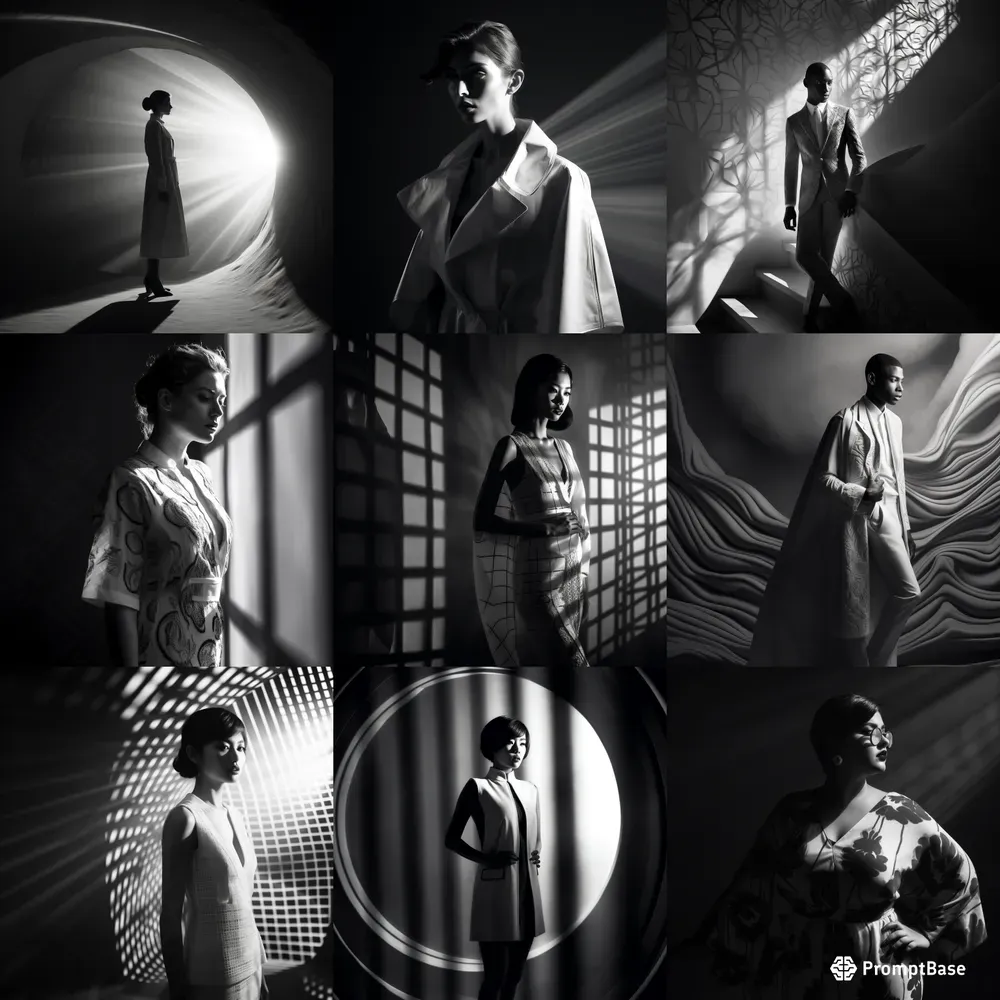 Black And White Fashion Elegant Photos