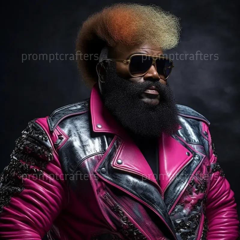 Celebrity 80s Style Portraits