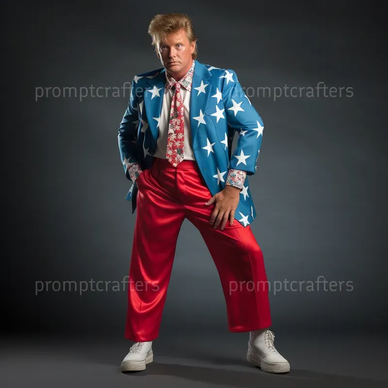 Celebrity 80s Style Portraits