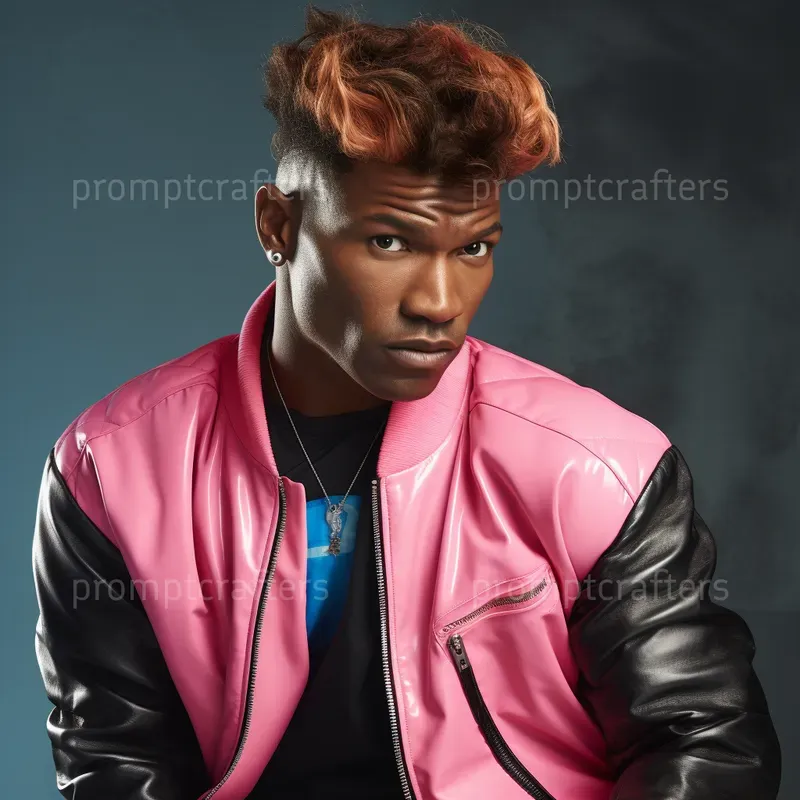 Celebrity 80s Style Portraits