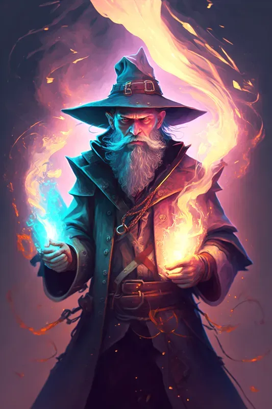 Fantasy Card Game Illustrations