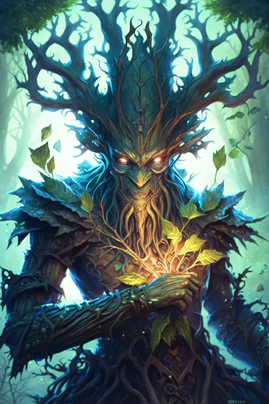 Fantasy Card Game Illustrations