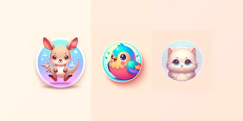 Cute Animal Avatars