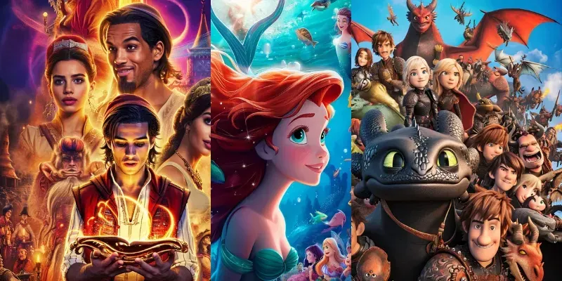 Animated Movie Posters generated by undefined