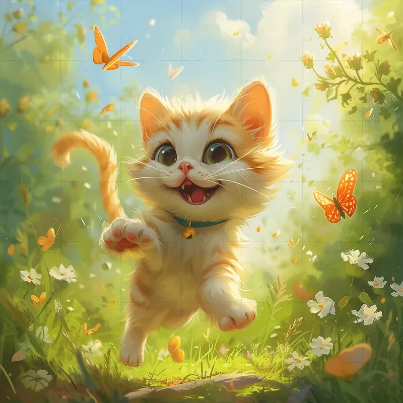 Realistic Detailed Cartoon Illustrations