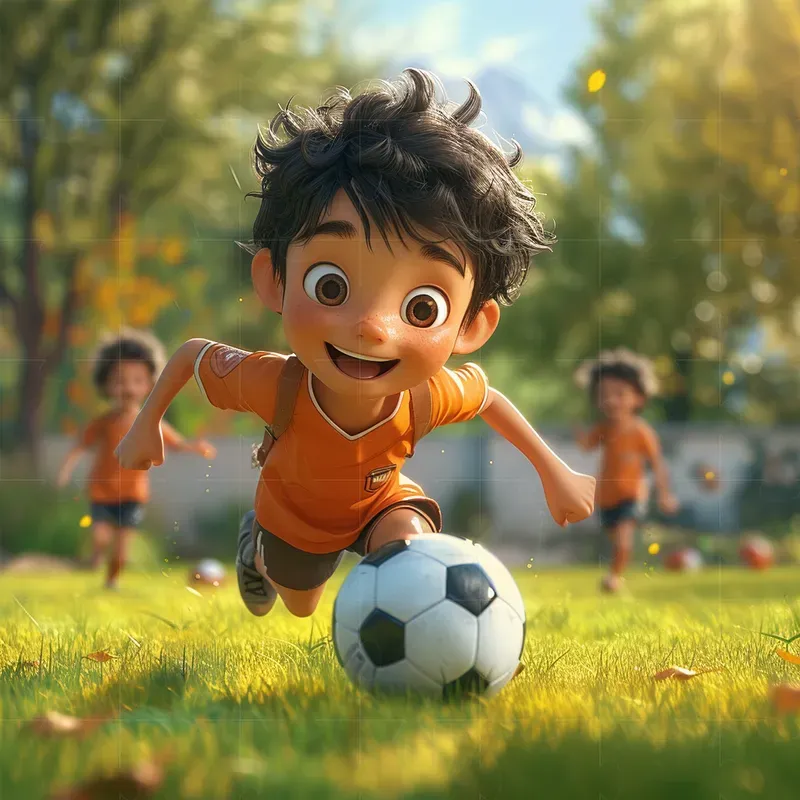 Realistic Detailed Cartoon Illustrations