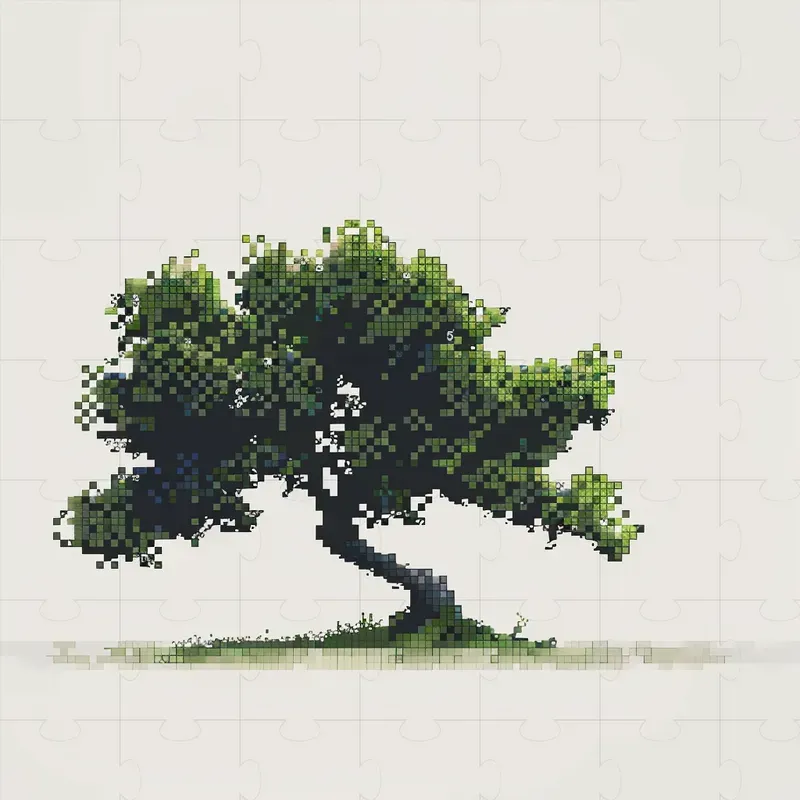 2D Pixelated Vintage Video Games Art