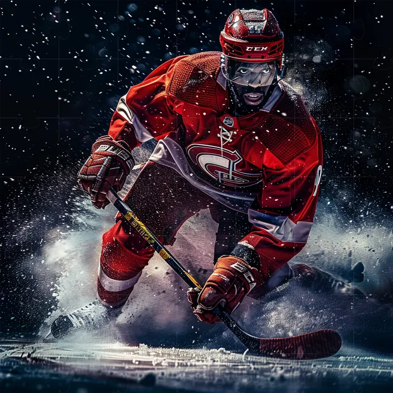 Realistic Sports Players Ads Photographs