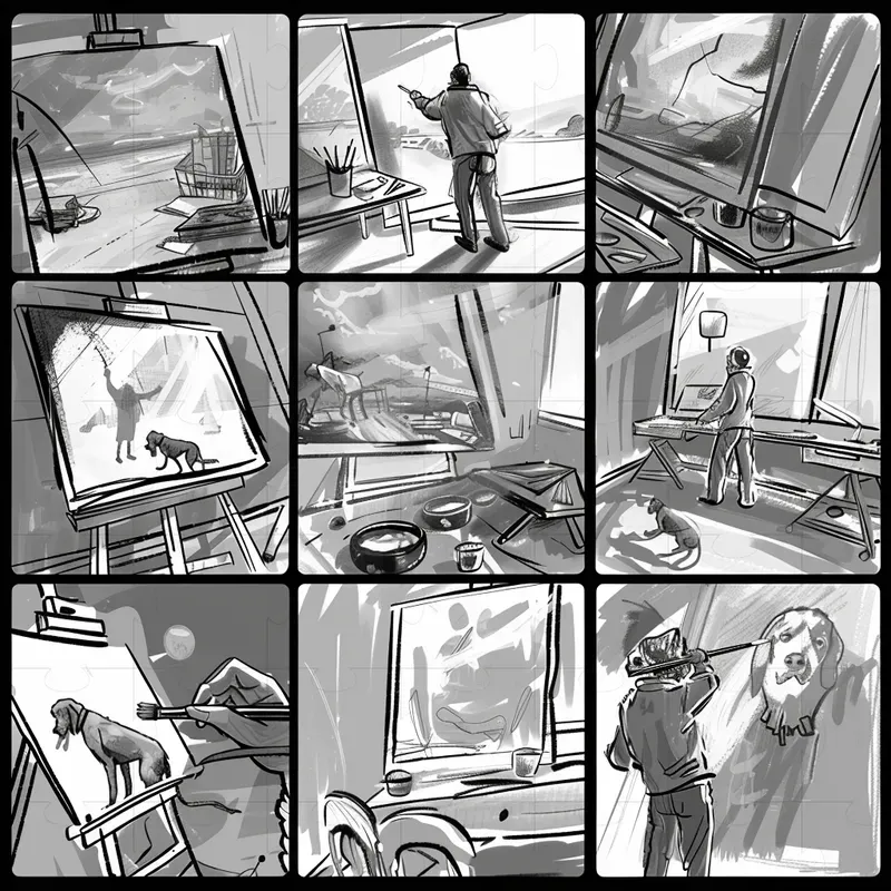 Storyboard Sketches