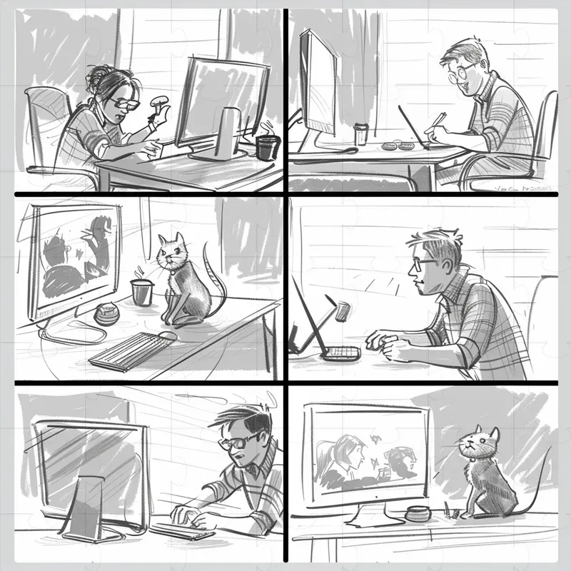 Storyboard Sketches