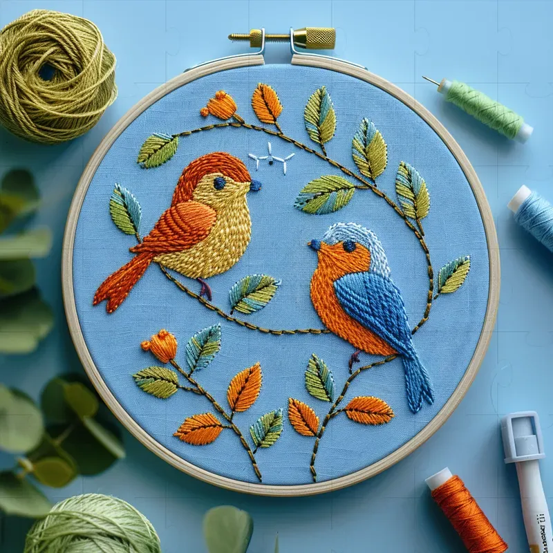 Realistic Embroidered Designs