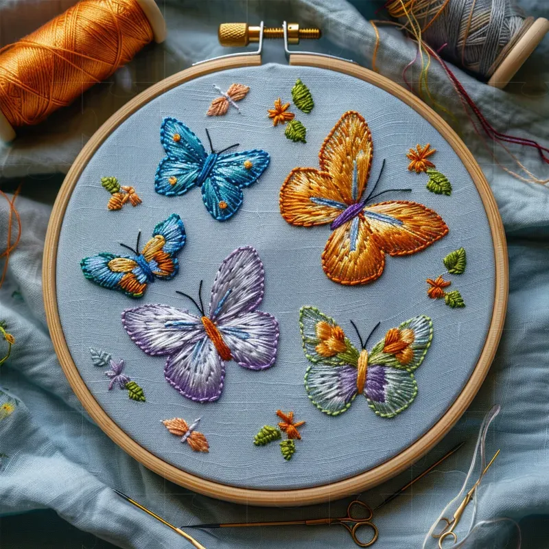 Realistic Embroidered Designs
