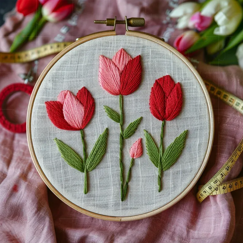 Realistic Embroidered Designs