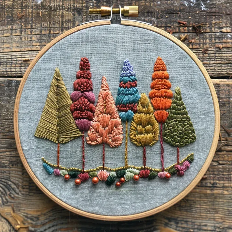 Realistic Embroidered Designs