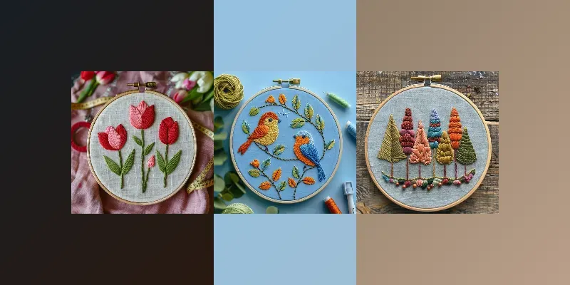 Realistic Embroidered Designs generated by undefined