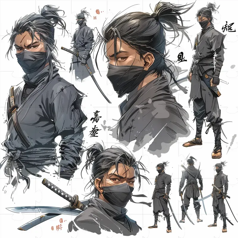 Game Concept Character Sheets