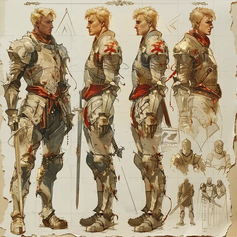 Game Concept Character Sheets