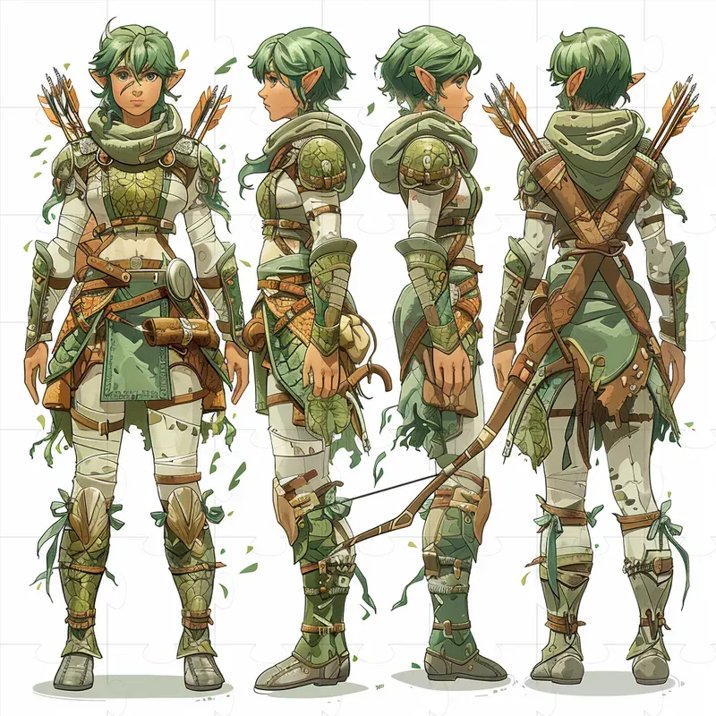 Game Concept Character Sheets