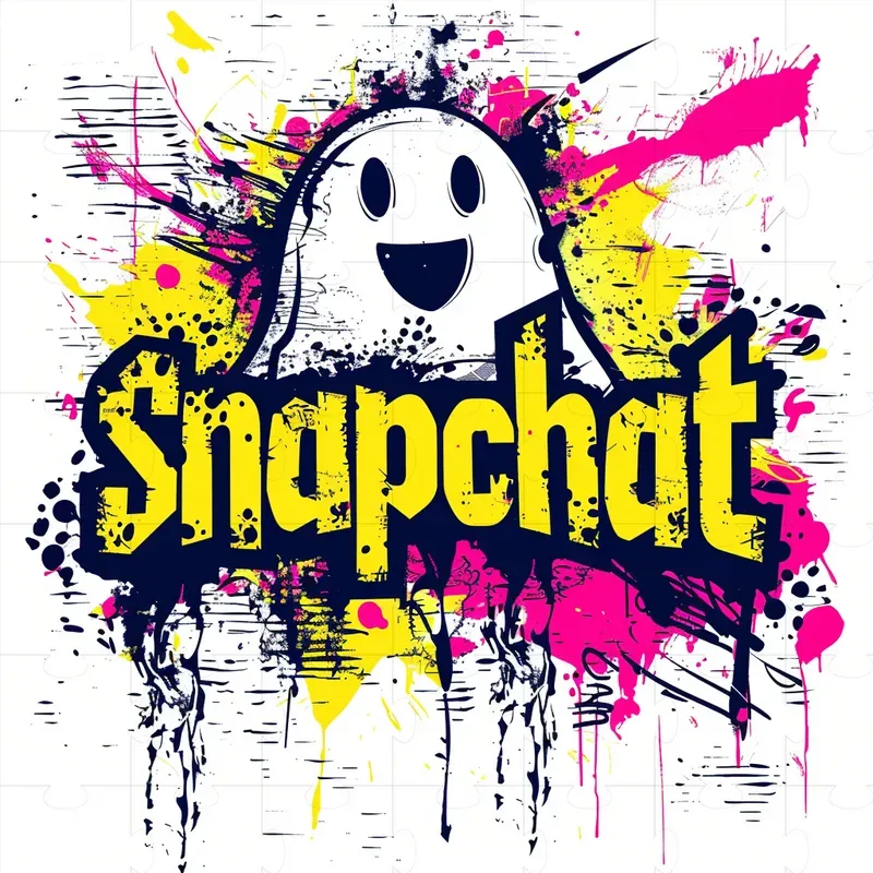 Brand Logos In Style Of Graffiti Art