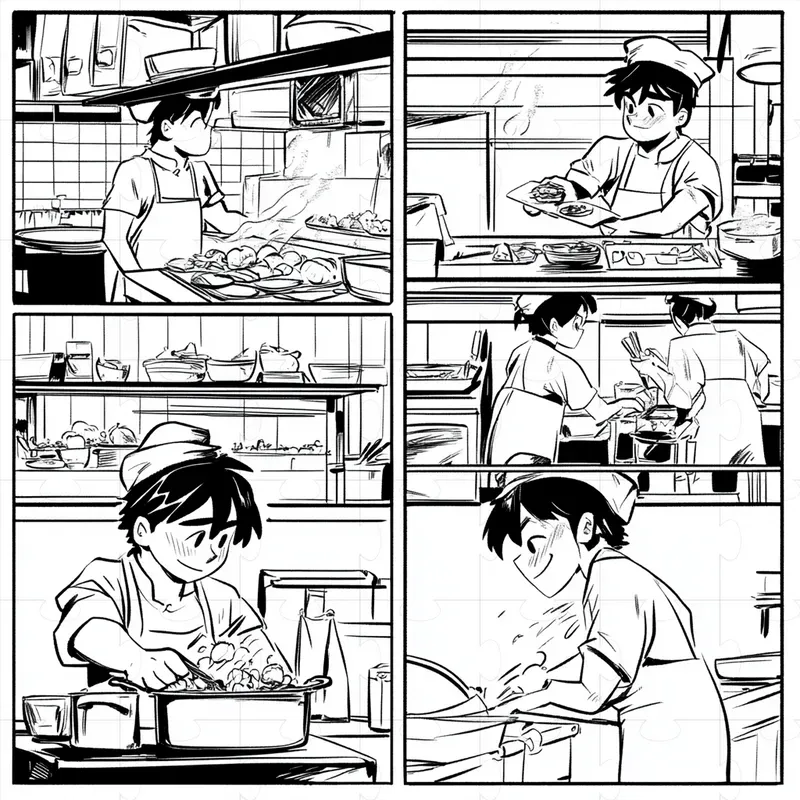 Storyboards And Comic Book Sketches