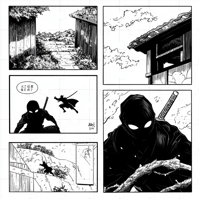 Storyboards And Comic Book Sketches