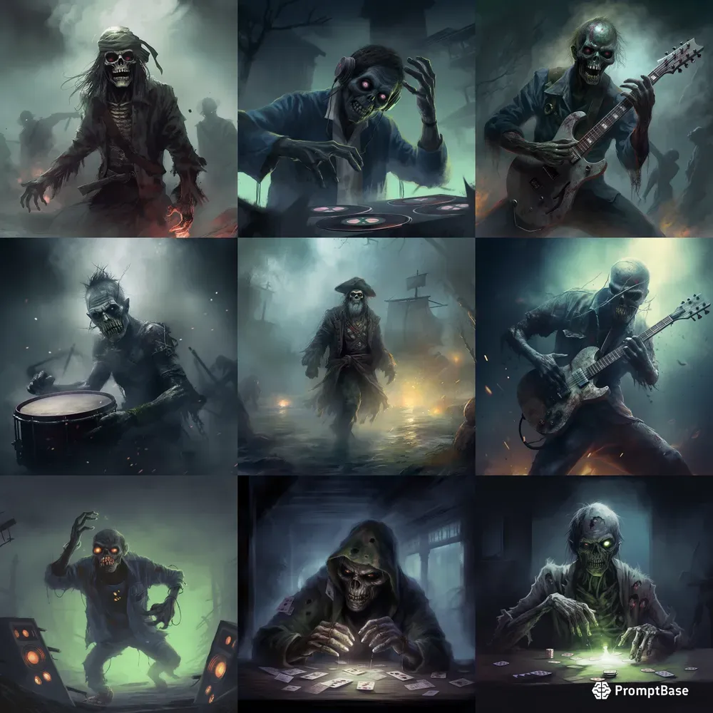 Undead Zombie Art