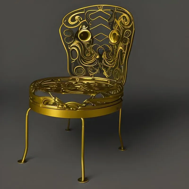 Retro Metal Chairs