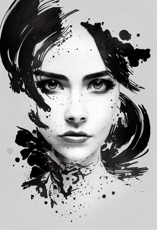 Striking Ink Portraits