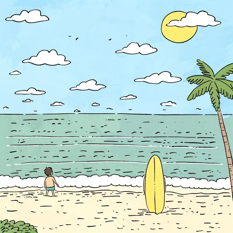 Cartoon Illustrations Consistent Style