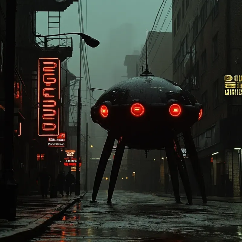 Dystopian Scifi Retrofuturisms