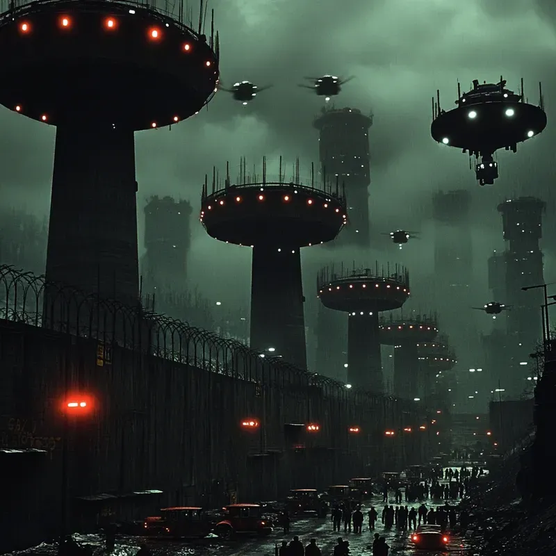 Dystopian Scifi Retrofuturisms