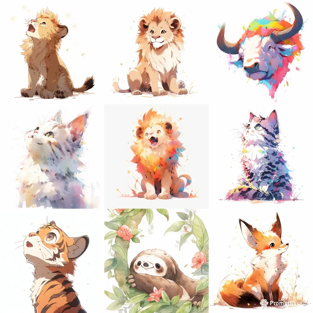 Studio Ghibli Ink Paintings