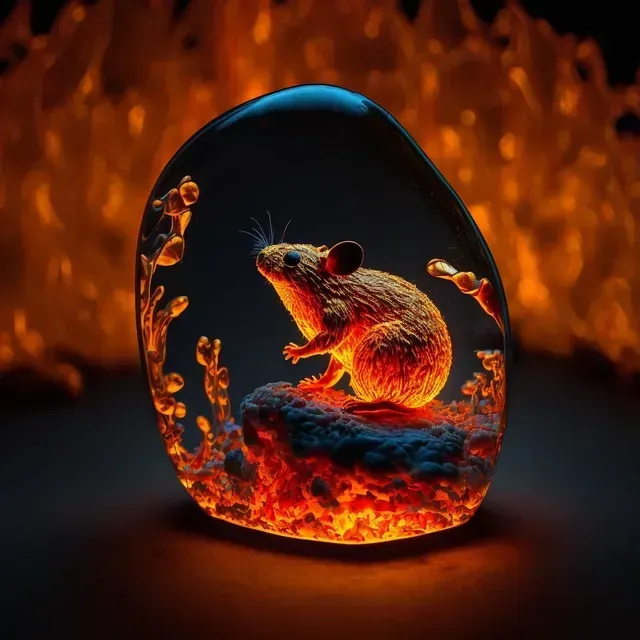 Flame-wrought Glass Creatures
