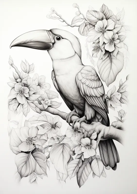 Adult Grayscale Coloring Pages