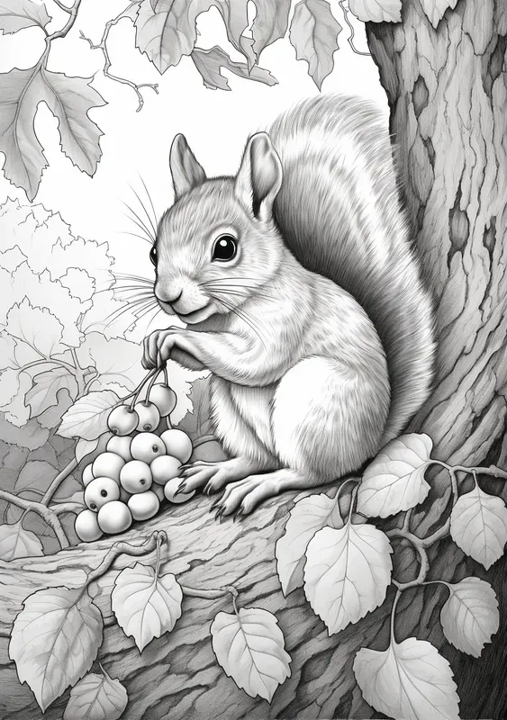 Adult Grayscale Coloring Pages